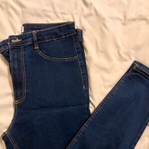 Zara Dark Blue Skinny Jeans